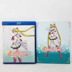 Sailor Moon SuperS Season 4 Part 1 Blu-ray DVD Combo Set Viz Media with Booklet